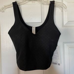 Lululemon jacquard align crop tank top